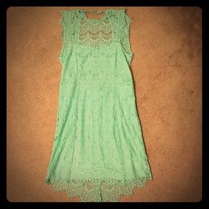 Sea foam green Dress